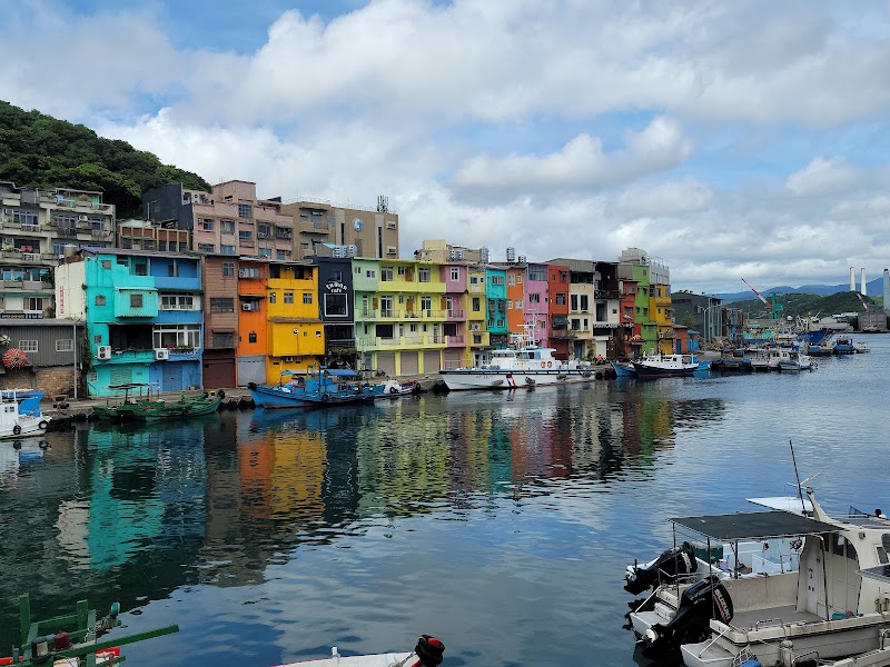 正濱漁港彩色屋 - 基隆中正區親子景點